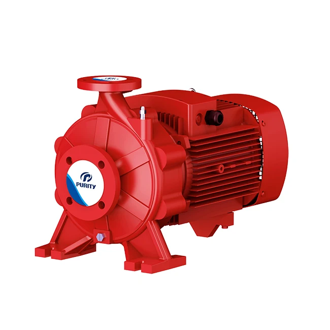 Monoblock Horizontal Fire Electric Pump End Suction Pumps Factory Purity