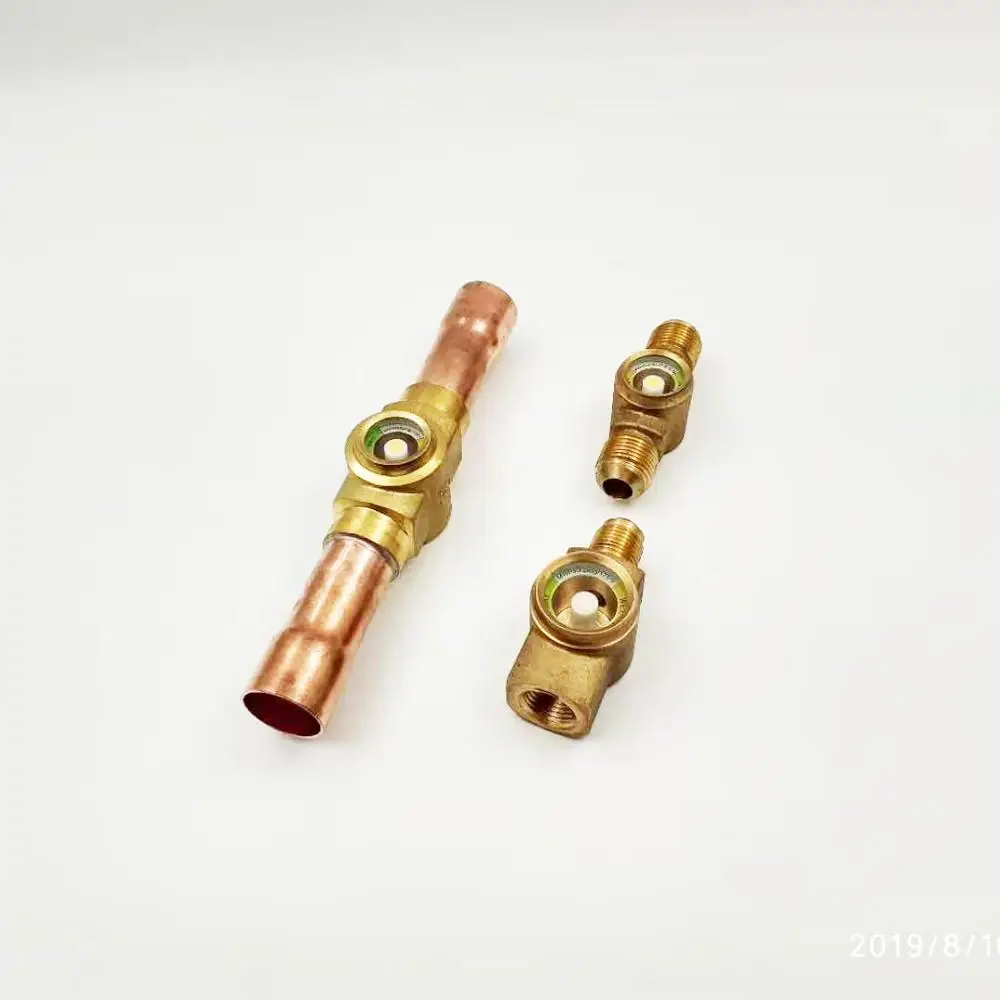 Латунный корпус холодильника смотровое стекло
