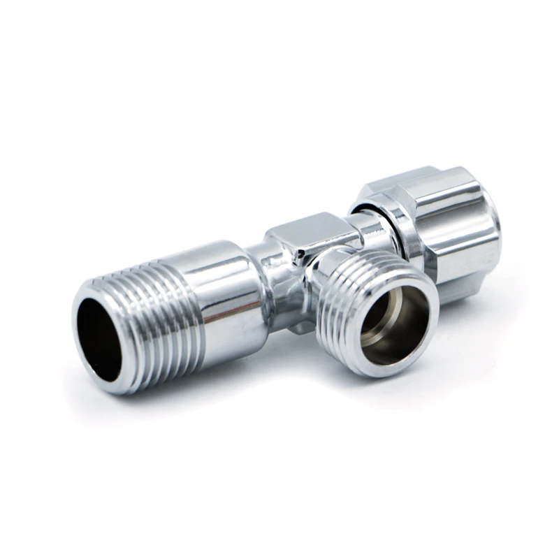 Factory Design Bathroom 90 degree 1/2 angle stop cock valve for Brass Quick Open Angle Valve