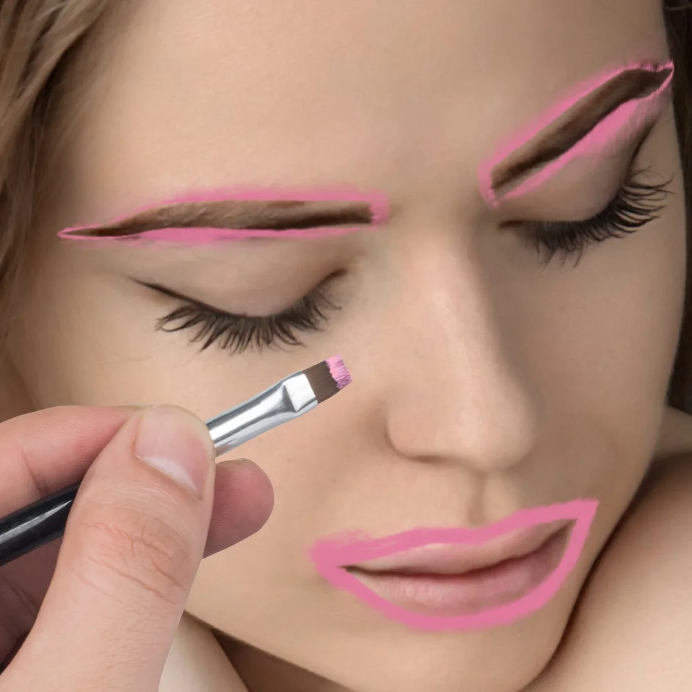 15g Eyebrow Gel Wax Brow Soap Tint Eyebrow Enhancer Natural Makeup Soap Brow 3D Feathery Styling Sculpt Lift Make-up For Women