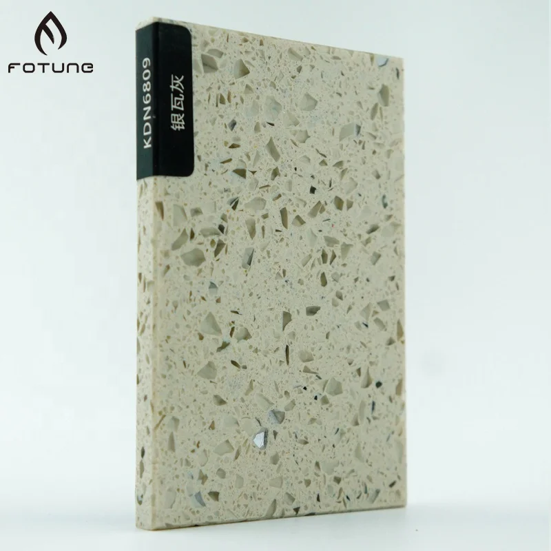 High Quality Corians Engineered Raw Quartz Stone Qingdao