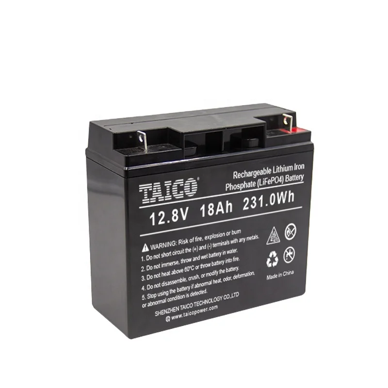 
rechargeable UPS battery 12v 18ah lithium ion battery pack 