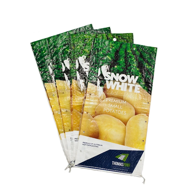 Thick UV resistant PP woven plastic sacks for fertilizer