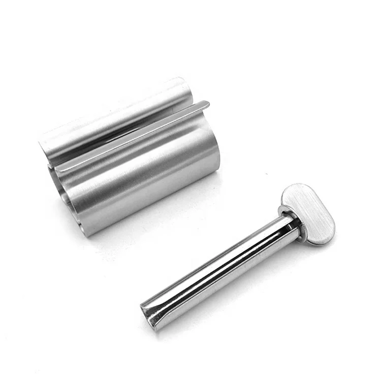 stainless steel  Rollers Metal Toothpaste Tube Wringer Seat Holder Stand squeezer  toothpaste dispenser