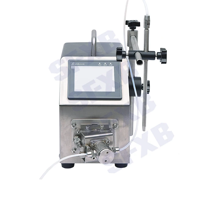 goli soda pet bottle filling machine XBWG-05 quality Weighing pump filling machine