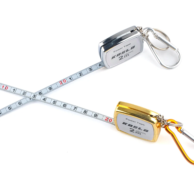 Wintape Imitating Metal ABS Galvanized In Silver Or Gold Square Shape Wholesale Mini Steel Tapemeasure gold measuring tape