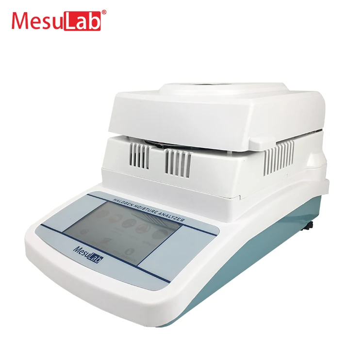  MesuLab ME-H1100 100 г 1 мг с сертификатом CE галогенный анализатор влажности сенсорным экраном