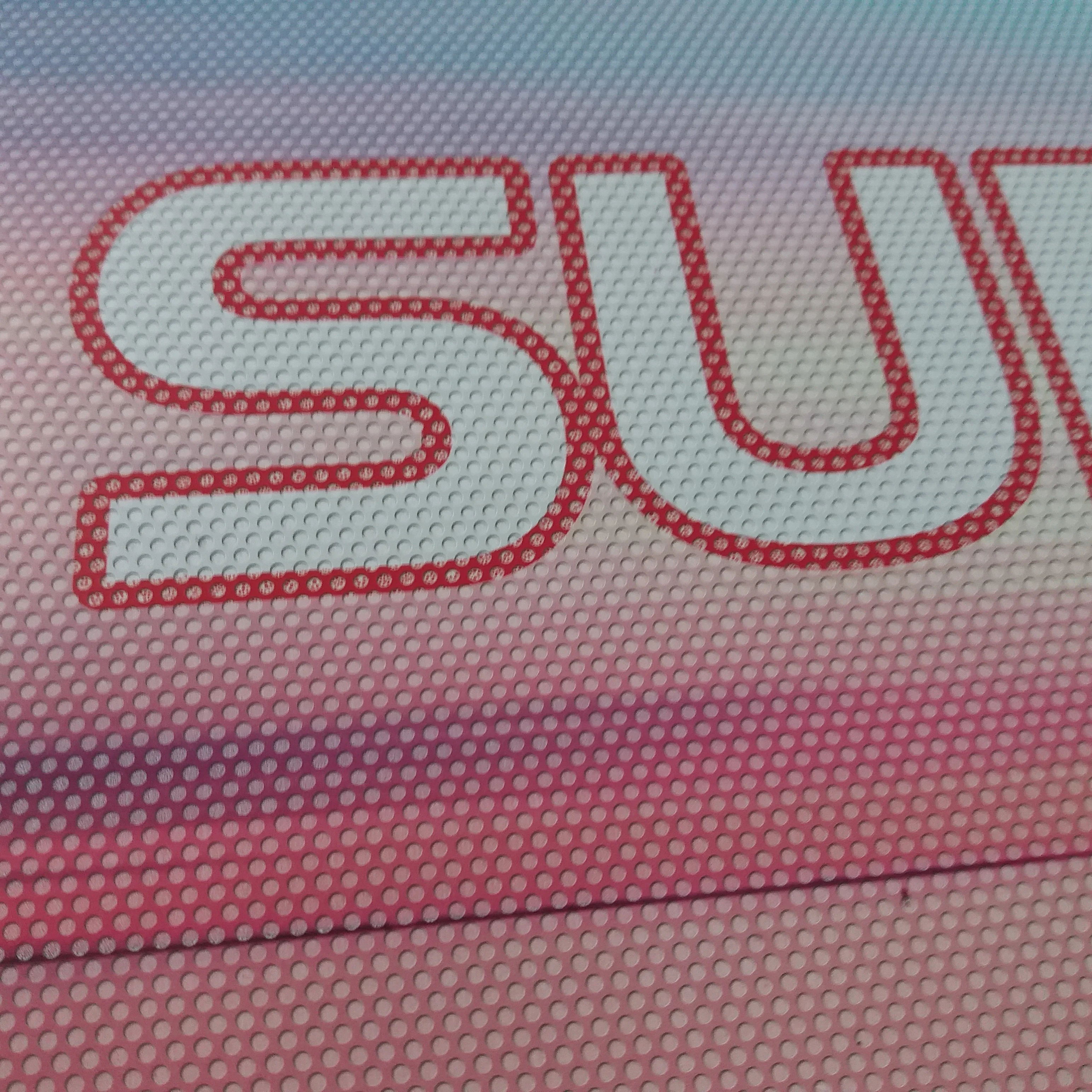 Custom Printing One Way Vision Glass Film Perforated Window Sticker