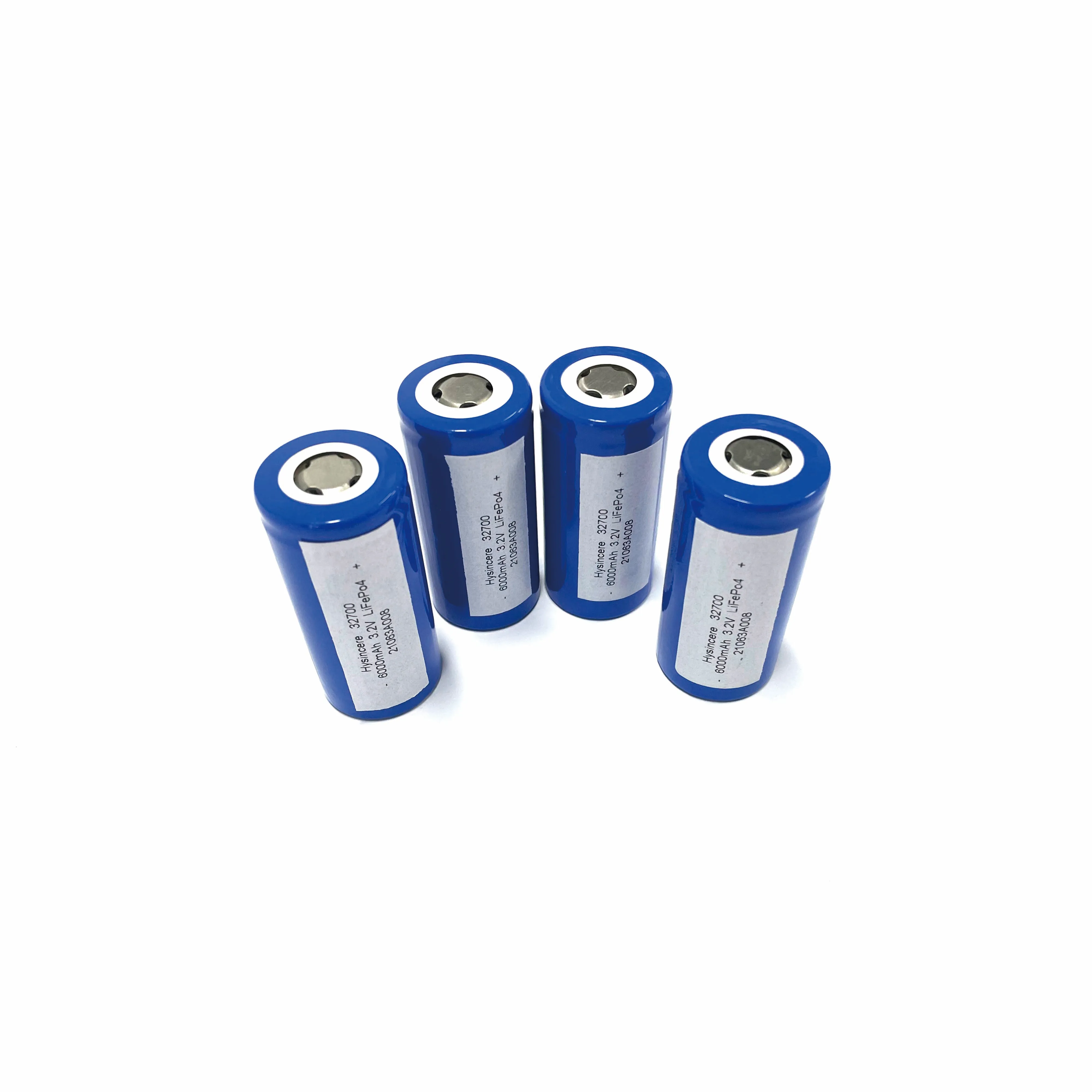Factory wholesales 32700 battery great power 3.2V 6000mAh lifepo4 cylindrical battery cells