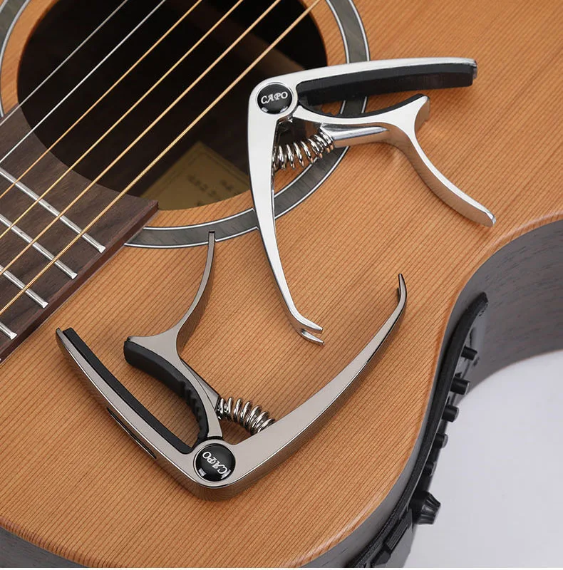 Multifunctional Guitar Capo Zinc Alloy Gun Color Hot Selling Capo Guitar
