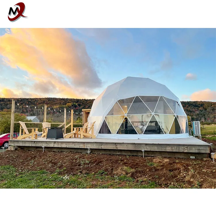 Mingyue Factory Custom Geodesic Frame Geo Dome Tent For Camping Or Hotel Use