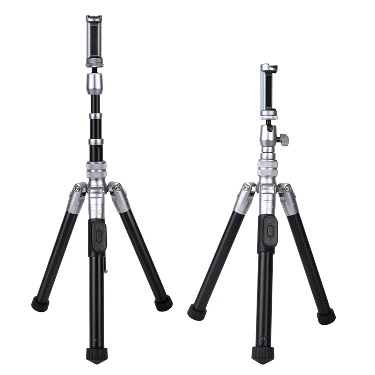 Coman Foldable Camera Tripod Aluminum alloy professional mobile phone holder