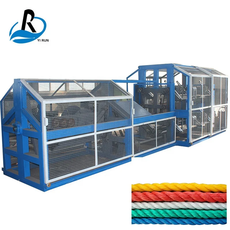 PP PE plastic rope making machine equipment