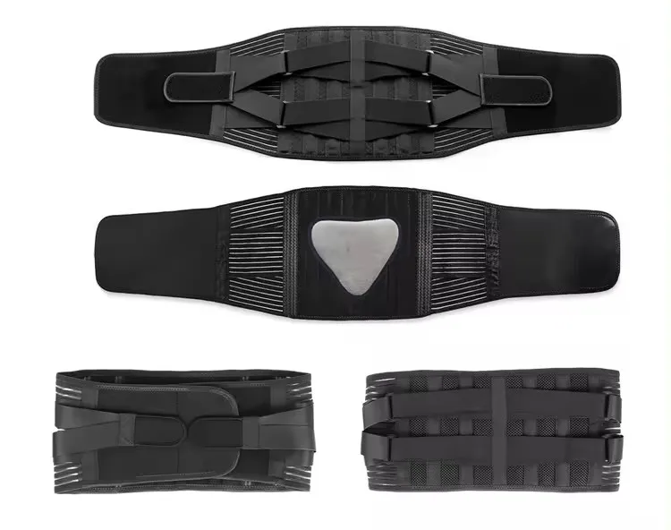 FSPG Back Braces Back Support Belt  Lower Back Pain Relief with 6 Stays Breathable