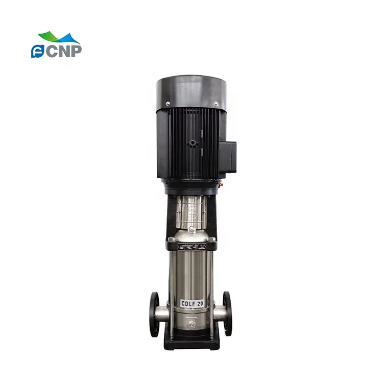 Завод питания CNP CDLF4 60 Гц высокого давления из нержавеющей стали вертикальный многоступенчатый центробежный электрический водяной насос