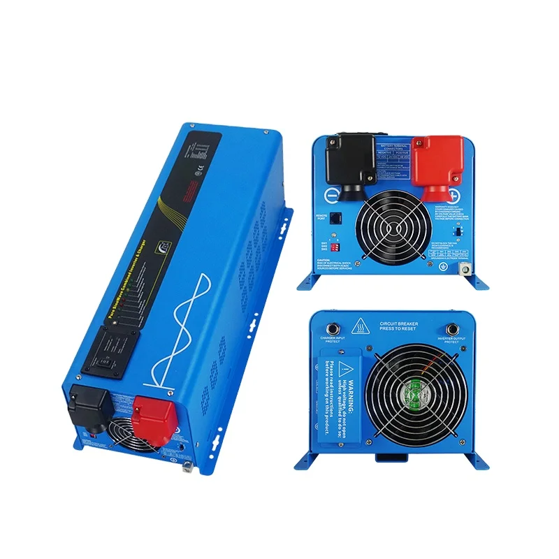 1500W Solar Inverter 12vdc/24vdc Off Grid Pure Sine Wave Inverter 1.5kW for Solar systems