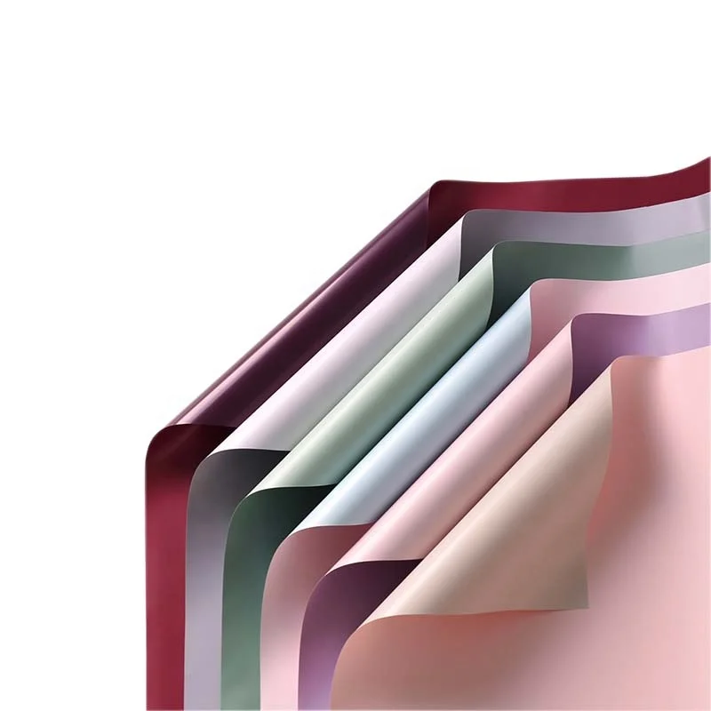 
2021 New Design Waterproof Flower Wrapping Paper 