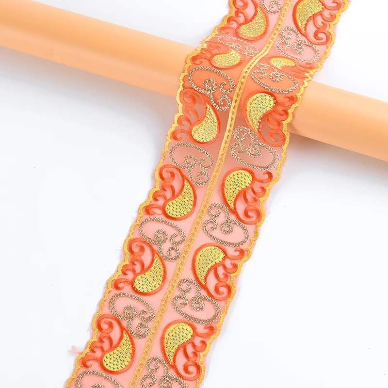 Manufacturers Wholesale DIY Handmade Accessories Bohemian National Style Lace Embroidery Clothing Accessories