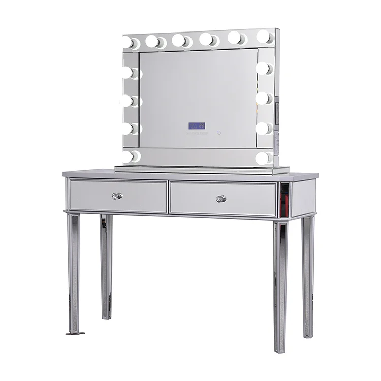 Big dressing mirror with Led 3 Colors and Bluetooth