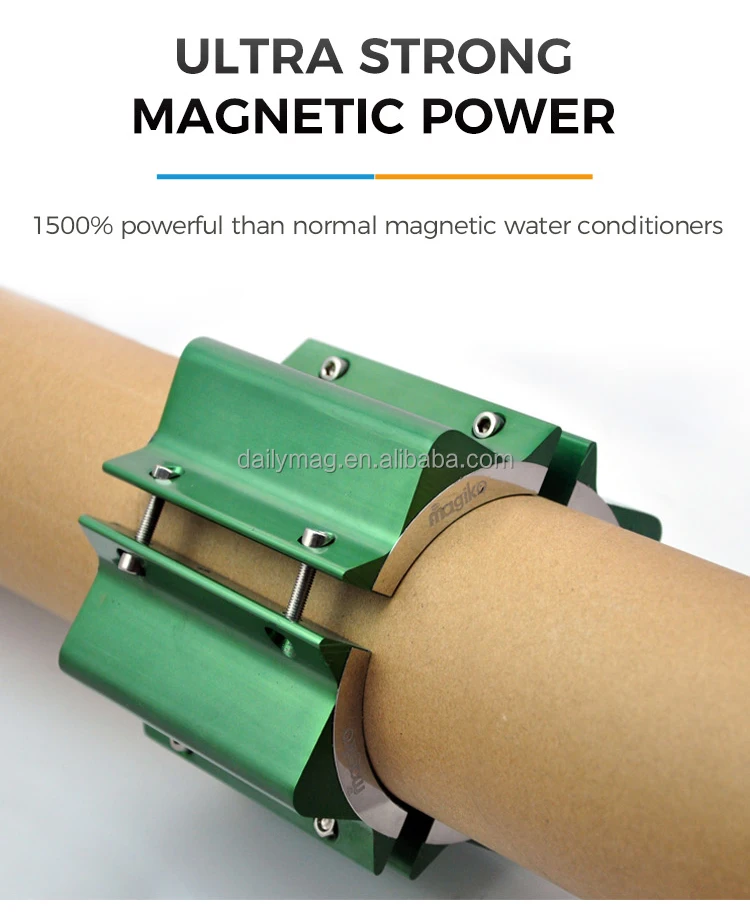 Large Strong Magnetic No Salt Water Softener Filter for Home Use