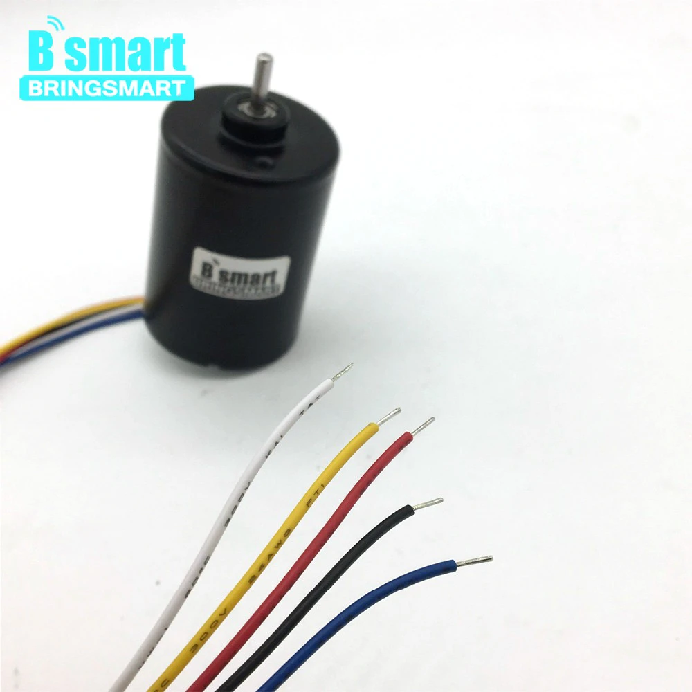 Bringsmart BSA3650 bldc 12v 8000rpm High Speed mini dc motor 24v Adjustable reversible PWM 4100rpm High power Long life