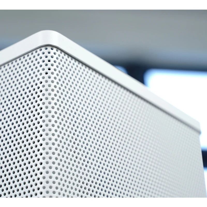 JONSBO VR3 Upright desktop chassis Support 240 280 water-cooled Simple style mini ITX computer case white
