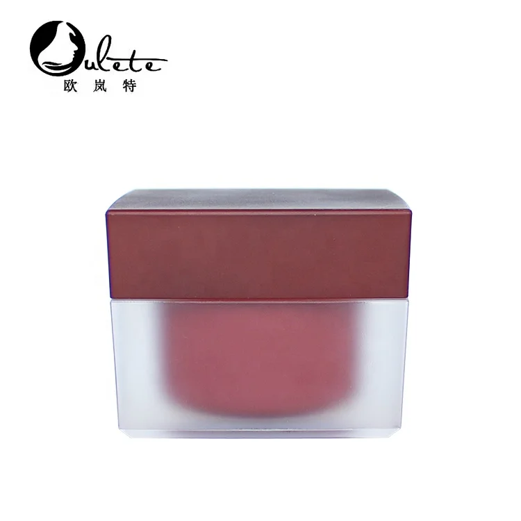 
15g 30g 50g red color acrylic luxury cosmetic jar 