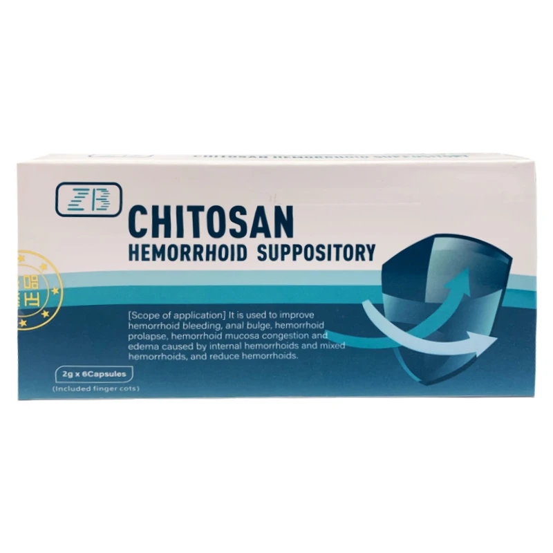 Chitosan Piles Suppository Anal Bleeding Internal Hemorrhoids External Hemorrhoids Piles Ointment
