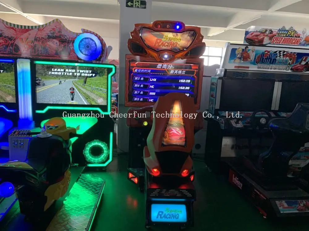 Good Quality Fast & Furious Super Car driving simulator racing car game machine for center amusement