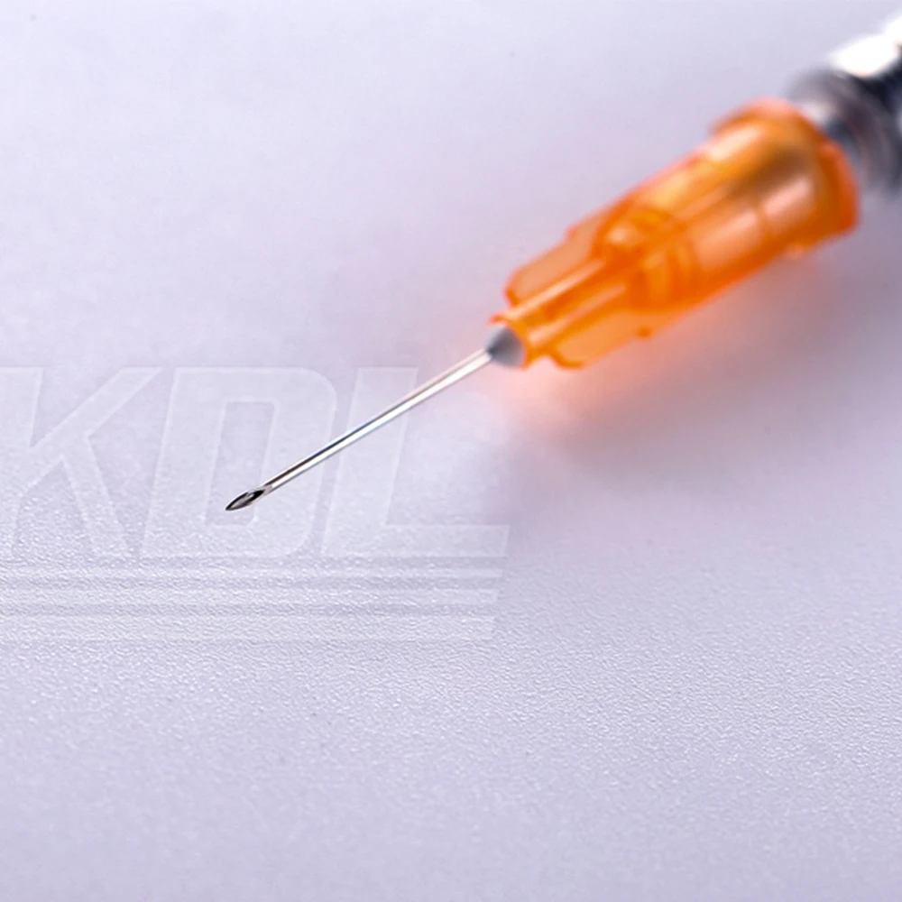 KDL CE ISO Approved Sterile 1ml Luer Lock Syringes Without Needle Lluer Slip Syringe with Needle Disposable Injection Syringe