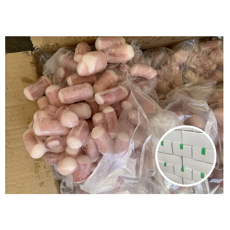 New Processing Sexual Whisker Frozen Squid Tentacles Cut Diced to Thailand Market