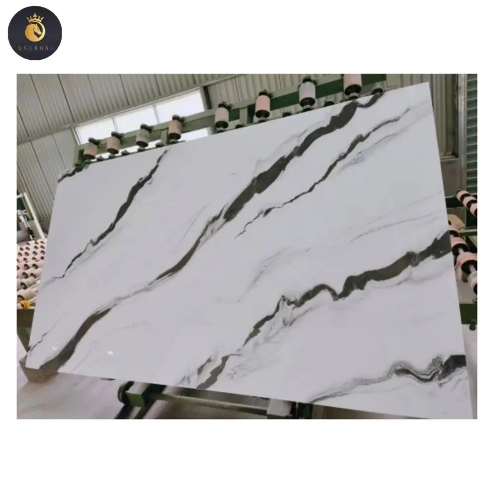 Polishing Crushed Glass Surfaces For Countertop Crystal Quartz Stone Slab Nano Crystal Slab