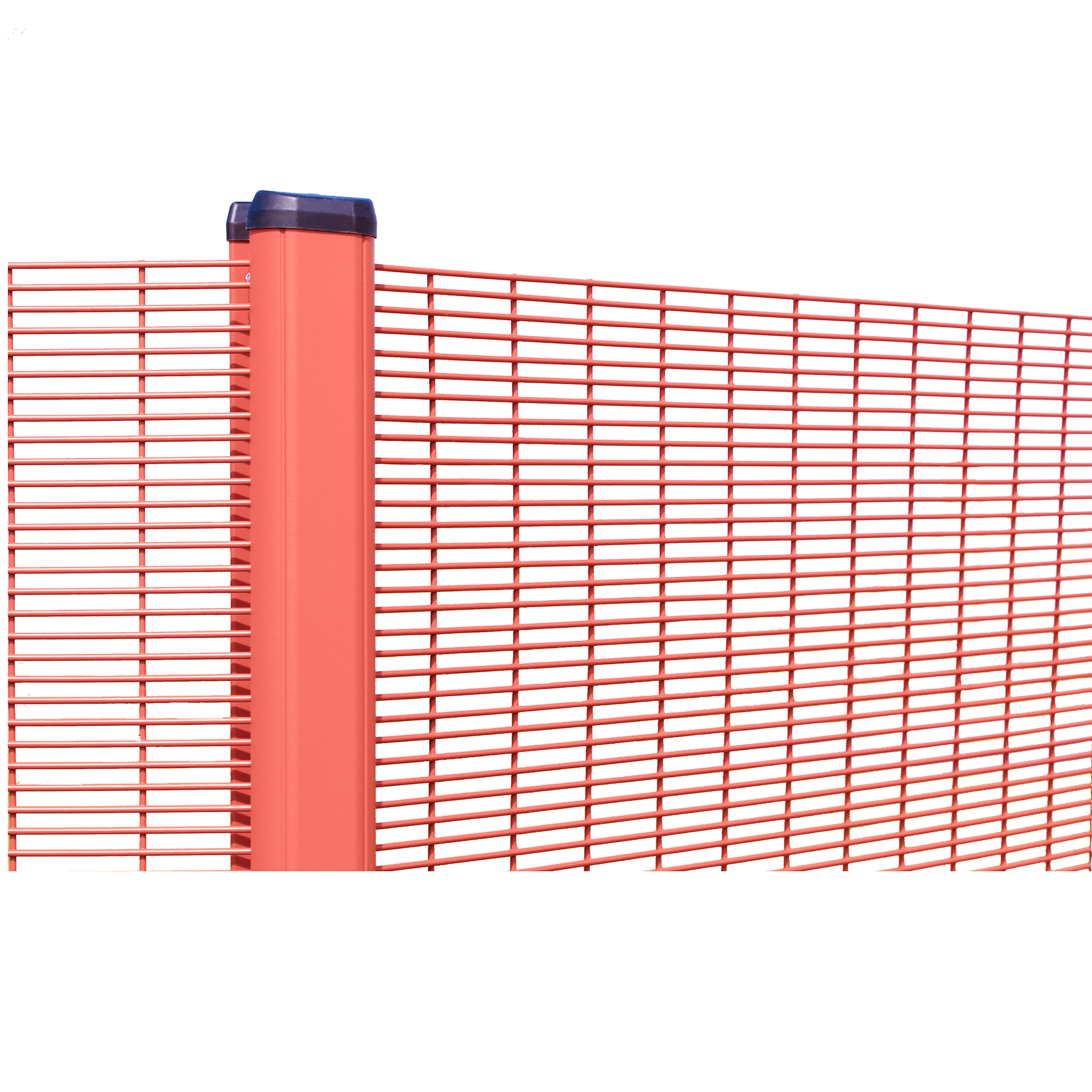 Yard Link RAL Color Coated Small Mesh Fence 76.2x12.7mm Iron Wire Welded Mesh Panel Zaun For Garden