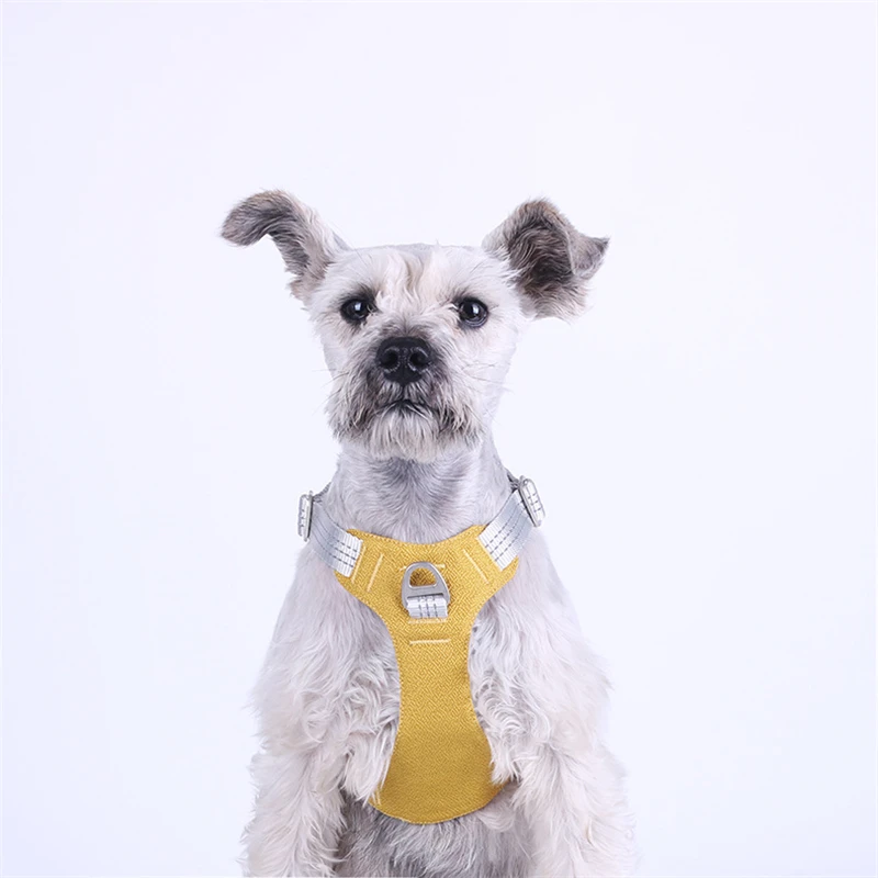 Lamb  Best Seller Adjustable High End Durable Safty Pet Vest Adjustable Reflective Soft Dog Harness