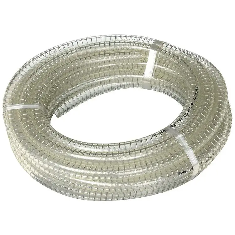 Competitive Price High Quality Transparent Pvc Steel Wire Pipe Hose
