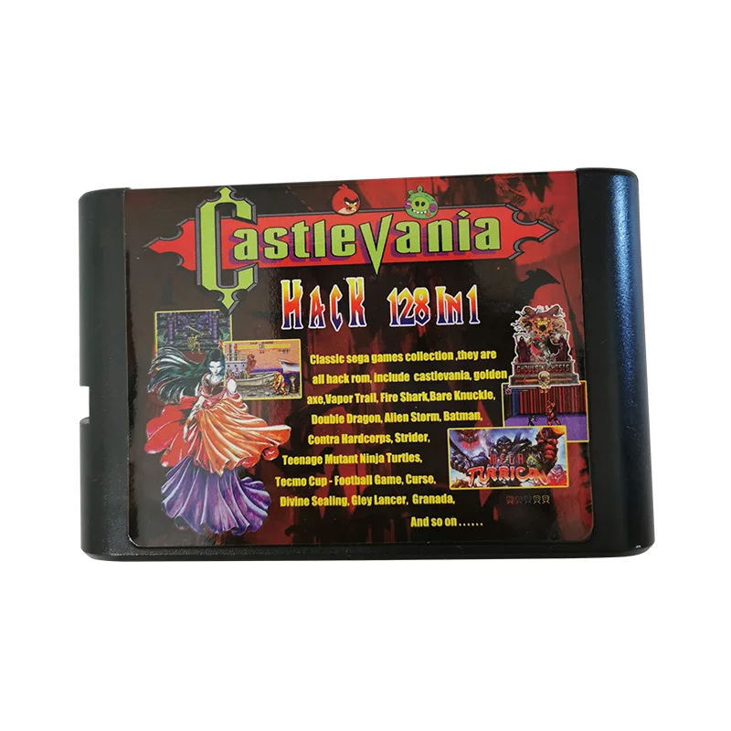 Новый картридж Sega Genesis Mega Drive 128 в 1 для взлома