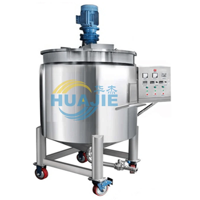 HUAJIE 50L-10000L reactor with coil heating stainless chemical reactor stirring reactor