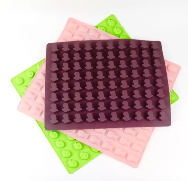 Non-Stick Ice Cube Tray Candy Mold Kitchen Baking Mould Silicone Chocolate Molds