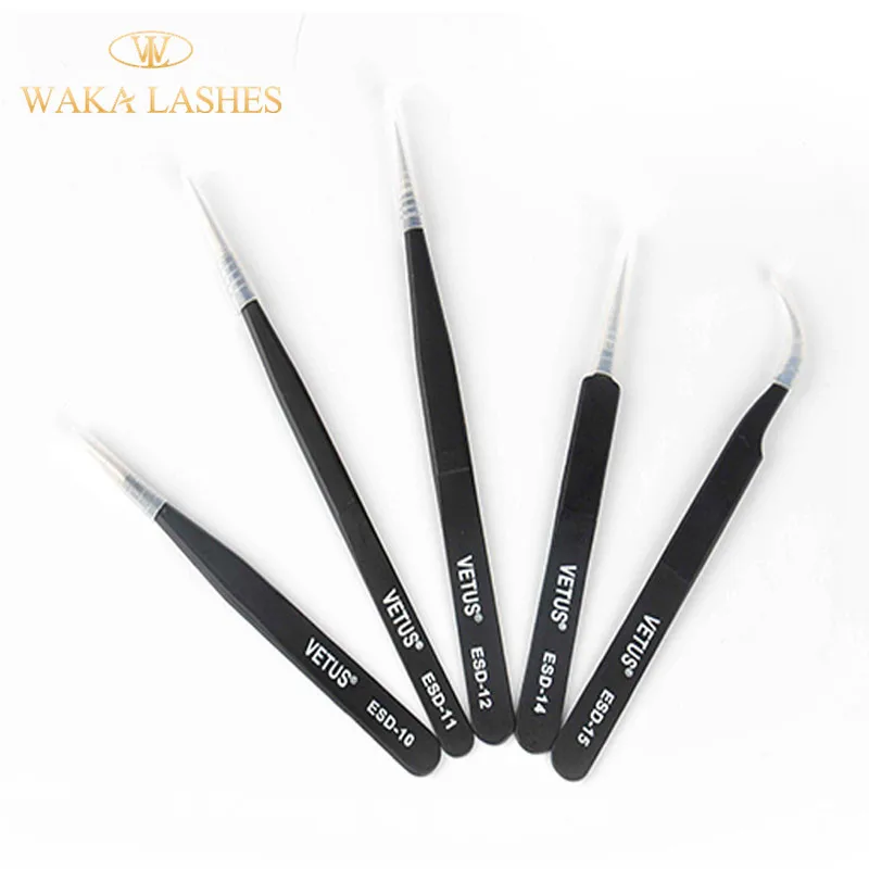 Профессиональный пинцет для норковых ресниц, пинцет для увеличения объема ресниц