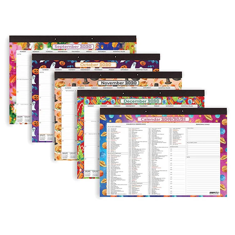 Monthly Desk Pad Wall Calendar