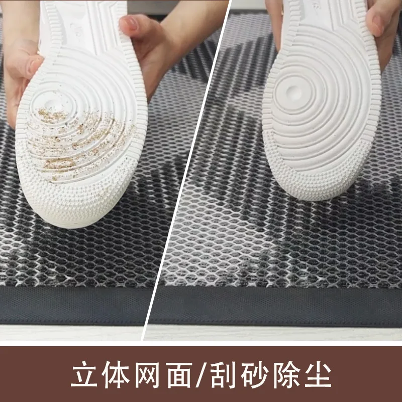 Rectangular Multiple Pattern Color Tpe Material 3D Mesh Mat Conference Gate Entry Door Mat