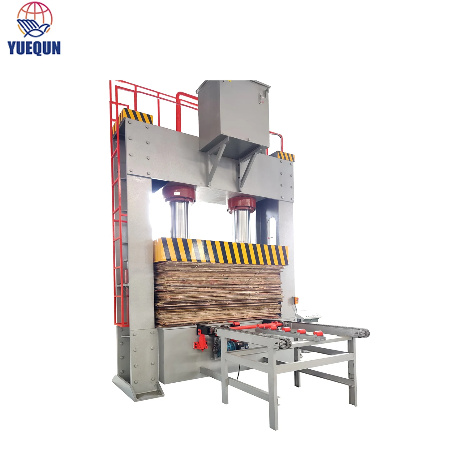 woodworking hydraulic plywood veneer cold press machine for cross laminated timber