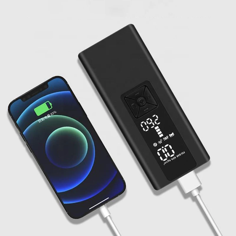 RIBOTON Automobile High-power Tire Vehicle Mounted Inflation Electric Pump Wireless Portable Car Air Pump