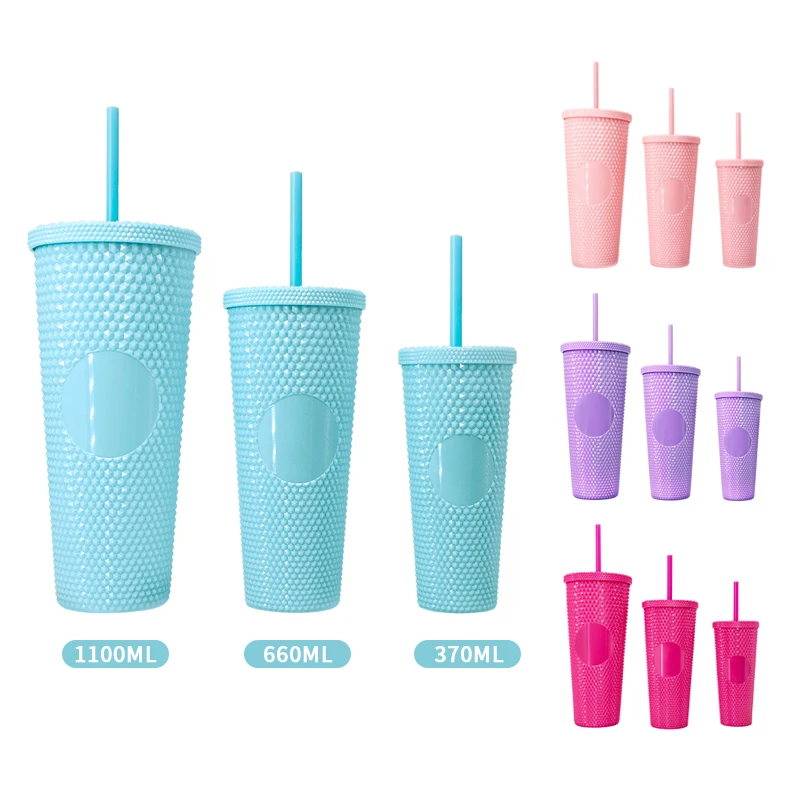 Custom 600ML Fish Scale Sports Water Bottle Straw Trendy High Appearance Level Plastic Boiling Water Drinking Featuring Logo