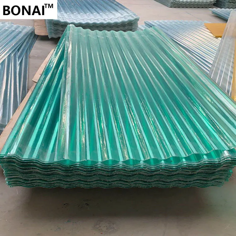 FRP кровельный лист skylight прозрачная черепица композитный Стекловолоконный