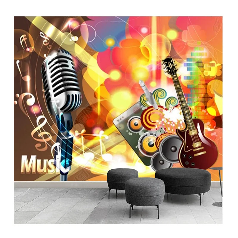 Custom 3d Graffiti Wallpaper Mural Creative Trend Wallpaper Suitable For Bar Restaurant Cafe Table Decoration Wallpaper