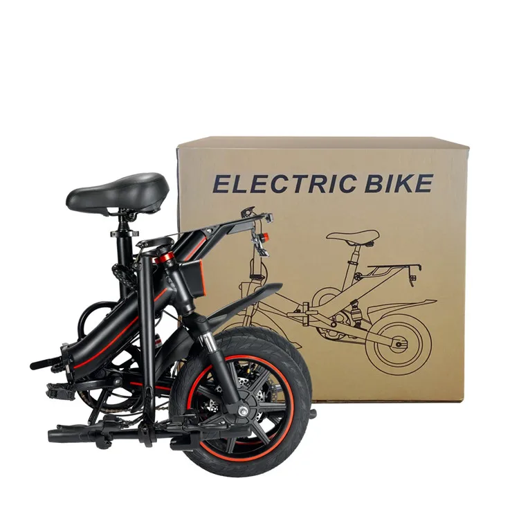 Original private model ouxi 48V 500W smart Folding Electric Bike with pedals 16inch 10.5 Ah e bicycle double disc