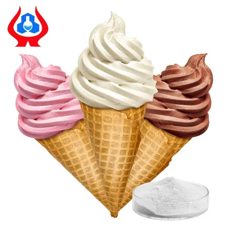 food grade thickener white powder CMC carboxy methyl cellulose sodium ice-cream use For sale
