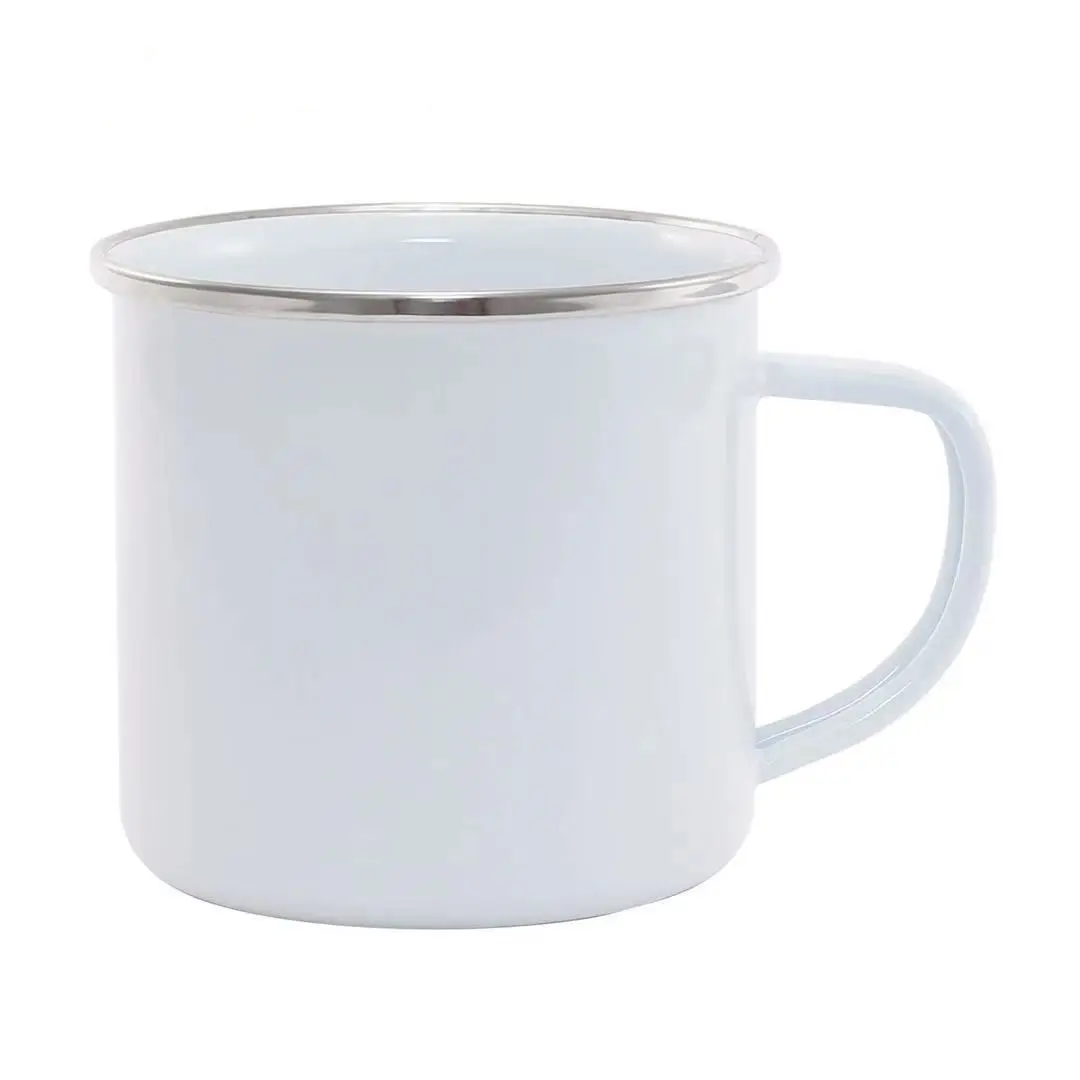 Senny Wholesale Supplier Enamel Coffee mug 3 oz white enamel mug