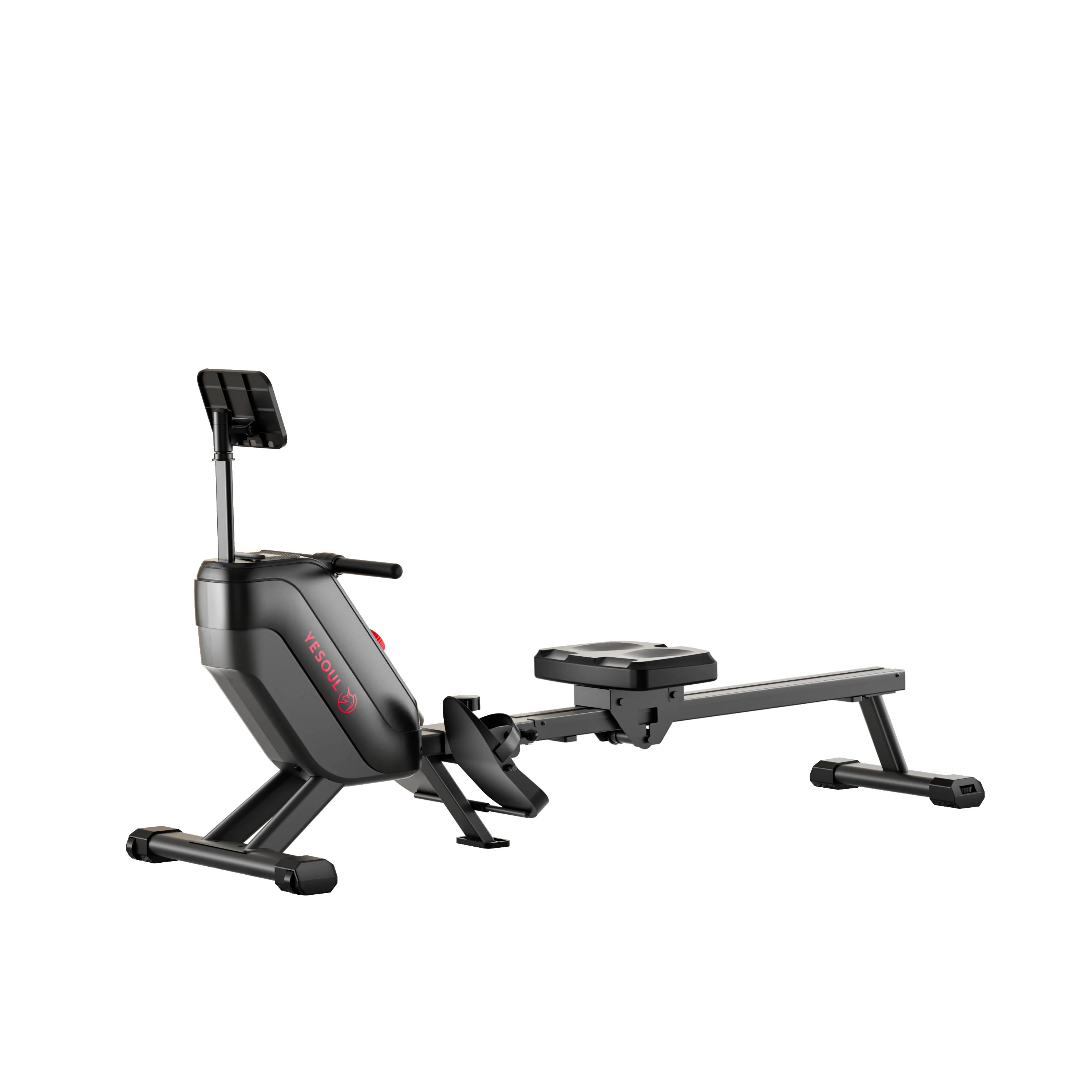 Rowing Machine Yesoul Zwift Kinomap App Compatible, Magnetic Rower Machine for Home,  100 Levels of Quiet Resistance